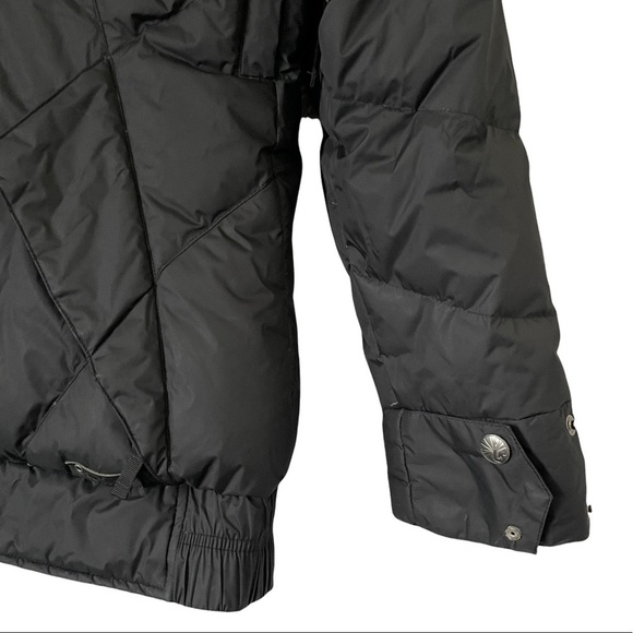 BURTON Black Reversible Goose Down Ski Snowboard Jacket Medium - Picture 8 of 8